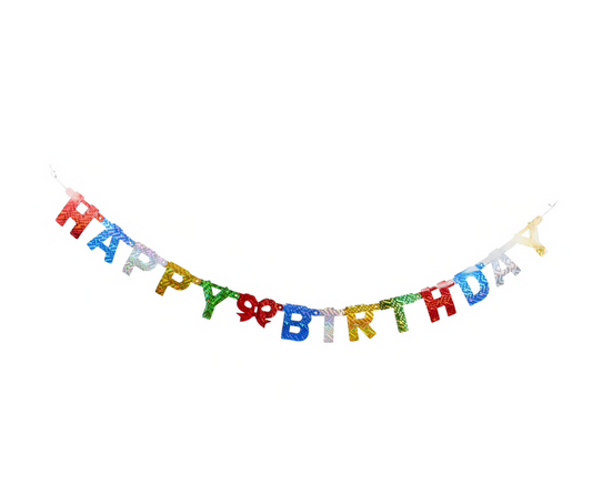 "Happy Birthday" Banner