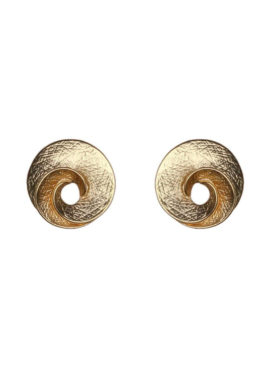 John Michael Richardson Antique Thai Gold CLIP John Michael Richardson Earrings