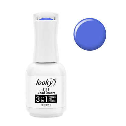 Looky Vernis Gel 3 en 1 #1111 Island Dream (Brisa de Rio)