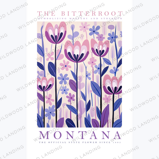 MONTANA STATE FLOWER