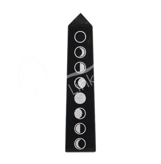 Moon phases Soapstone Obelisk