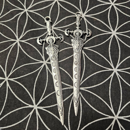 Moon Sword Hair Stick
