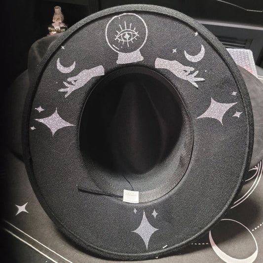 Mystic Crystal Ball Wide Brim Hat