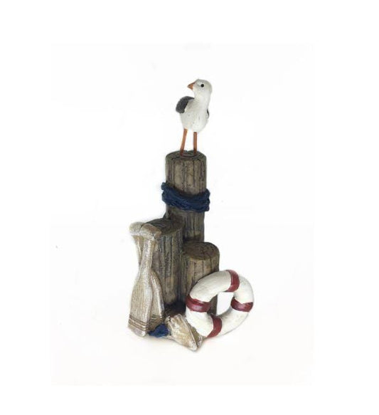 Nautical Driftwood Post