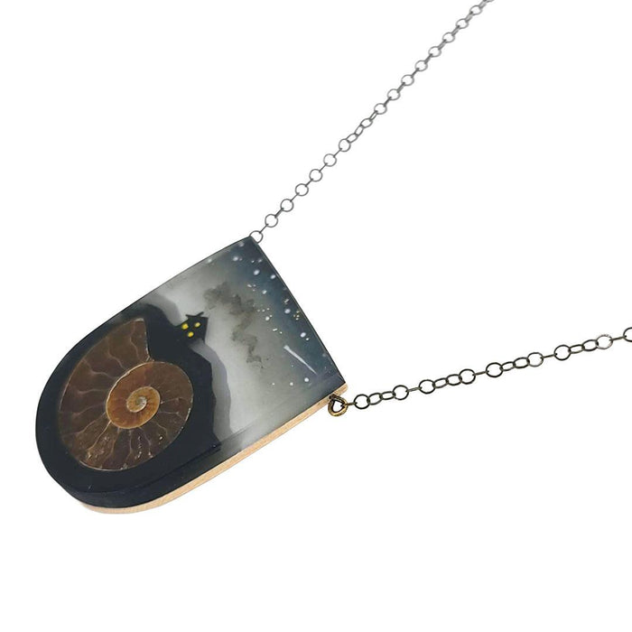 Necklace - Forgotten Seas Ammonite (House) by Fernworks