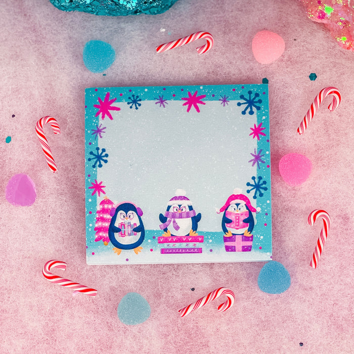 North Pole Book Club Sticky Notes 3" x 3"