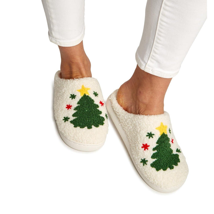 O Christmas Tree Slippers Two’s Company Slipper