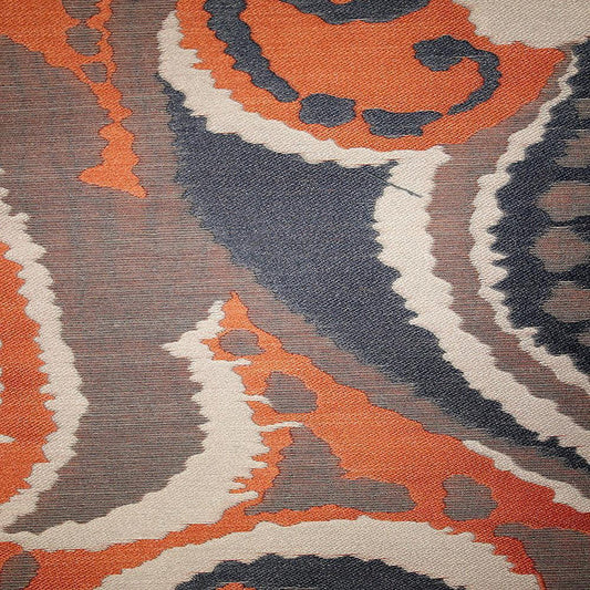 Greenwich - Jacquard Fabric Designer Pattern Home Decor Drapery Fabric by the Yard - Available in 11 Colors - Patriotic - Top Fabric - 2