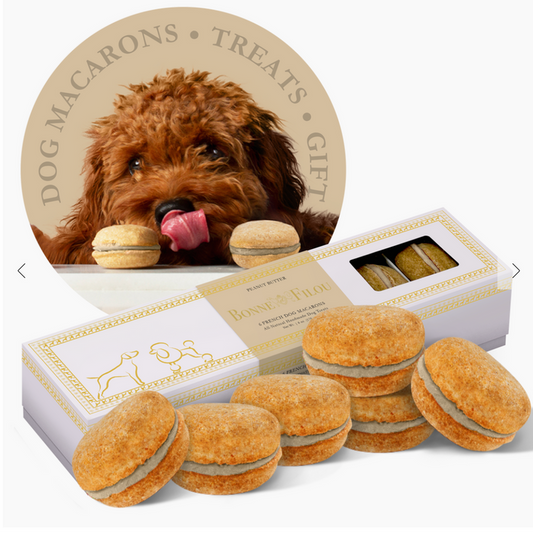 Peanut Butter Macaron Box of 6 (Sale)