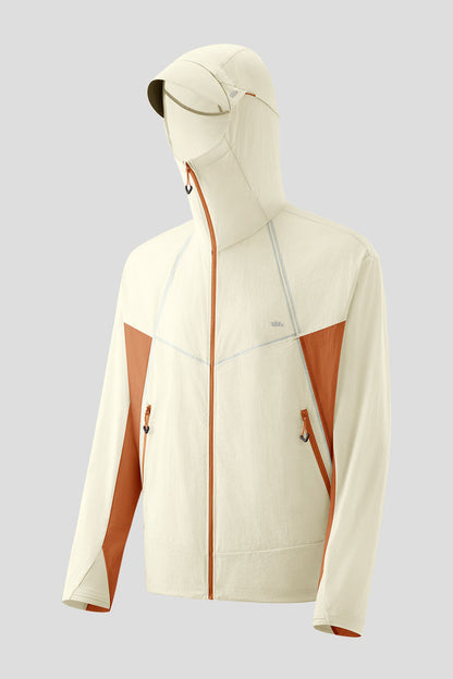 Beige - Orange / M