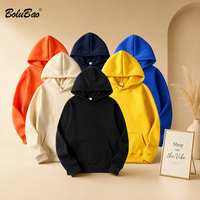 PLAIN HOODIES