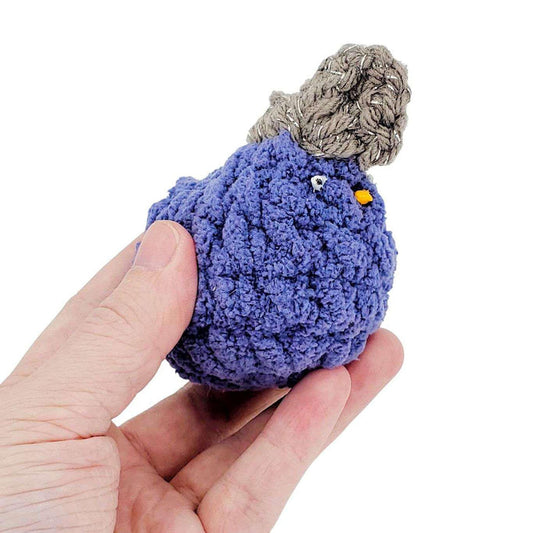 Plush Toy - Pocket Chicken (Purple - Assorted) by Moyo Workshop