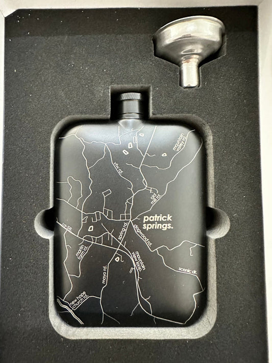 Pocket Flask - Patrick Springs, VA Well Told Designs flask