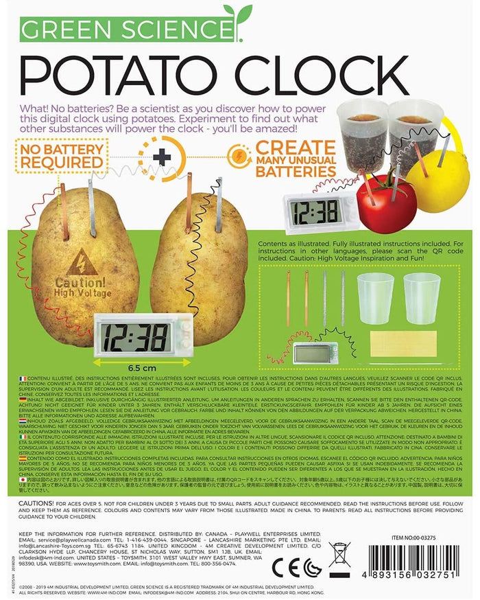 Potato Clock