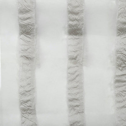 RAFFLES - 110" STRIPED DRAPERY & WINDOW CURTAIN