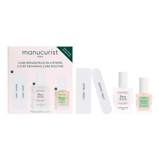 Manucurist-Repairing Nail Care Set - 3-Step Manicure For Damaged Nails-Makeup-Manucurist-RepairingNailCareSet-The Detox Market |