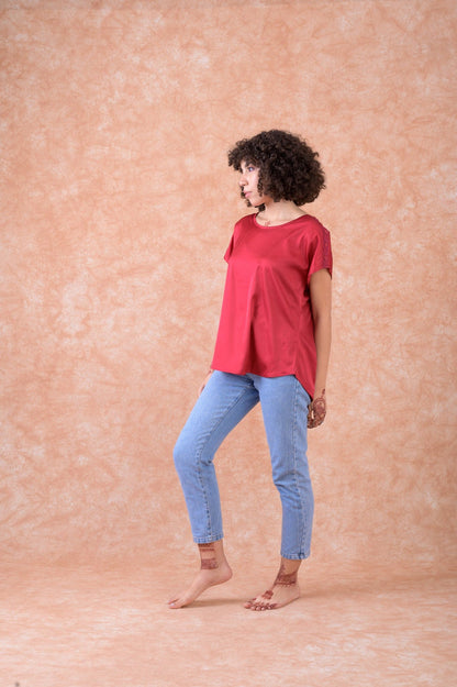 Rhea Libra Top Beige / S/M