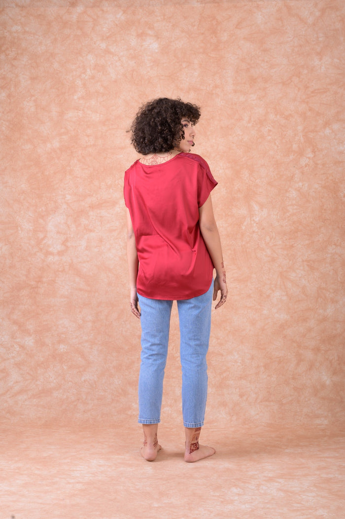 Rhea Libra Top Beige / S/M