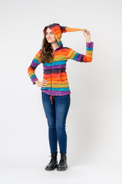 Rhea Rainbow Jacket