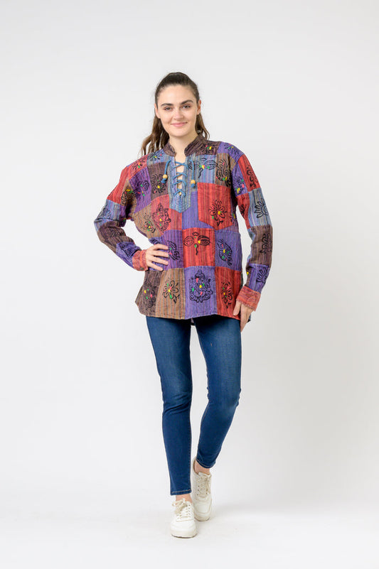 Rhea Symbol'd Pocket Shirt