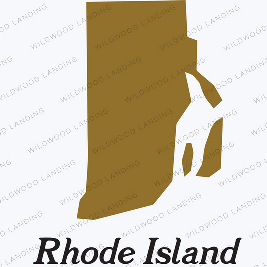RHODE ISLAND SILHOUETTE