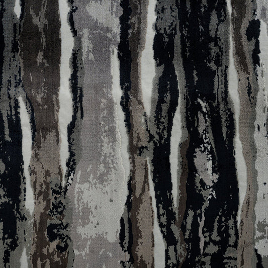 RIO - GEOMETRIC CUT VELVET UPHOLSTERY FABRIC BY THE YARD IN 7 COLORS