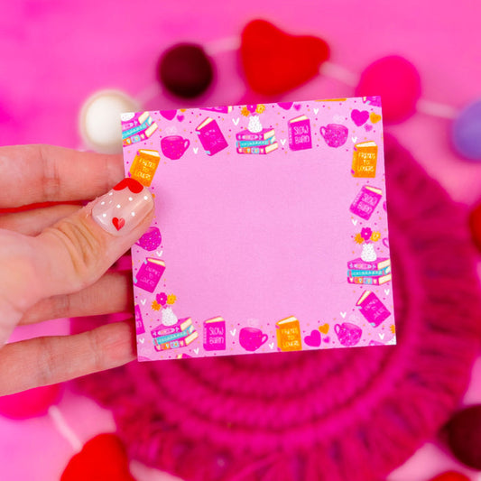 Romance Trope Sticky Notes 3" x 3"