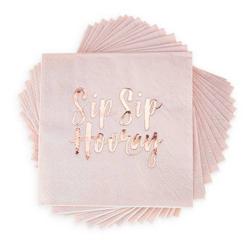 Sip Sip Hooray Cocktail Napkin (20)
