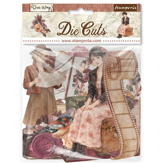 Stamperia - Die-Cuts - Our Way. Available at Embellish Away located in Bowmanville Ontario Canada.
