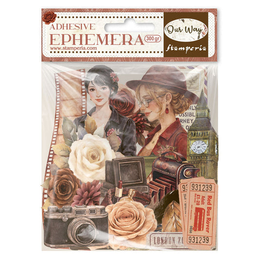 Stamperia - Ephemera - Our Way. Available at Embellish Away located in Bowmanville Ontario Canada.