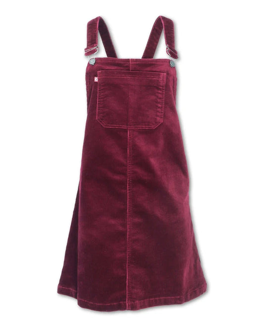 Stretch Corduroy Overall Dress, Plum Purnell LLC Dress 2