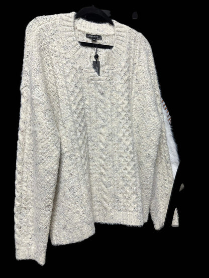 Sweater with Notch Neck & Flex Yarn by Charlie B Charlie B Top