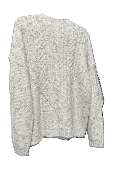 Sweater with Notch Neck & Flex Yarn by Charlie B Charlie B Top