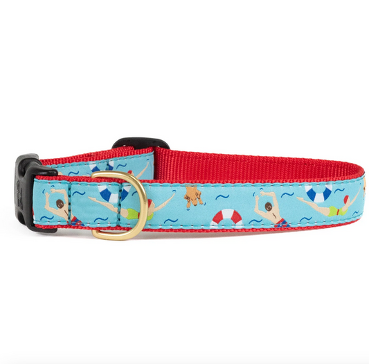 Swim Lane Dog Collar