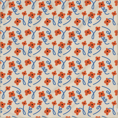 TANGERINE FLOW - BEACH BLANKET