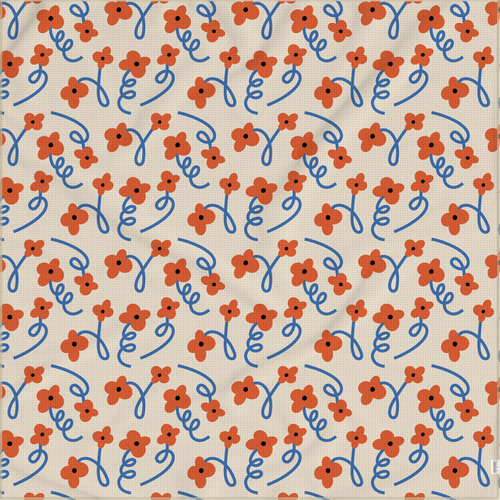 TANGERINE FLOW - BEACH BLANKET