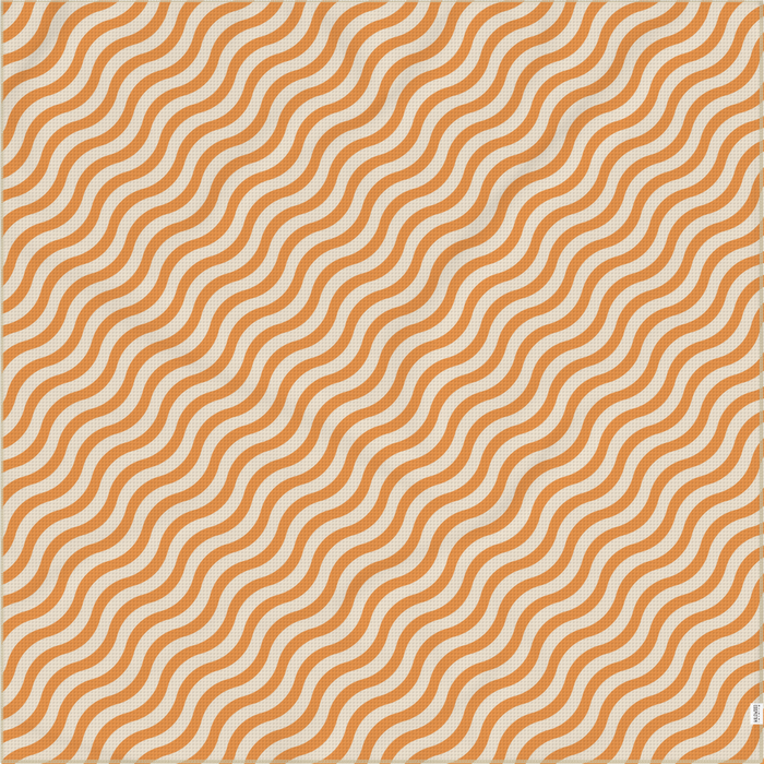 TANGERINE FLOW - BEACH BLANKET