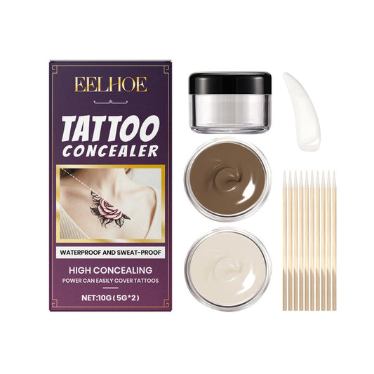 Tattoo Concealer Starter Kit – Complete Coverage Set EELHOE COSMETICS