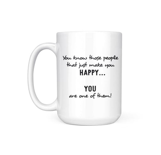 THOSE HAPPY PEOPLE - MUG