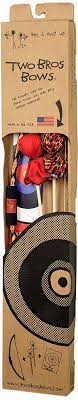 Two Bros Bows Bow and Arrow Set with Target - Flame